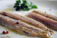 Sardine marinate al lime e pepe rosa